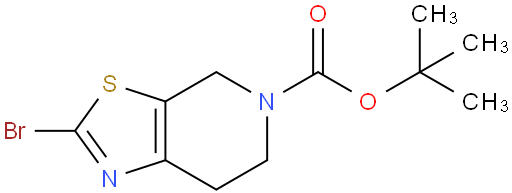 2-溴-6,7-二氢噻唑并[5,4-c]吡啶-5(4H)-羧酸叔丁酯